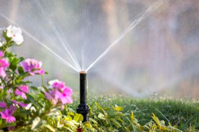 Garden Sprinkler Installation